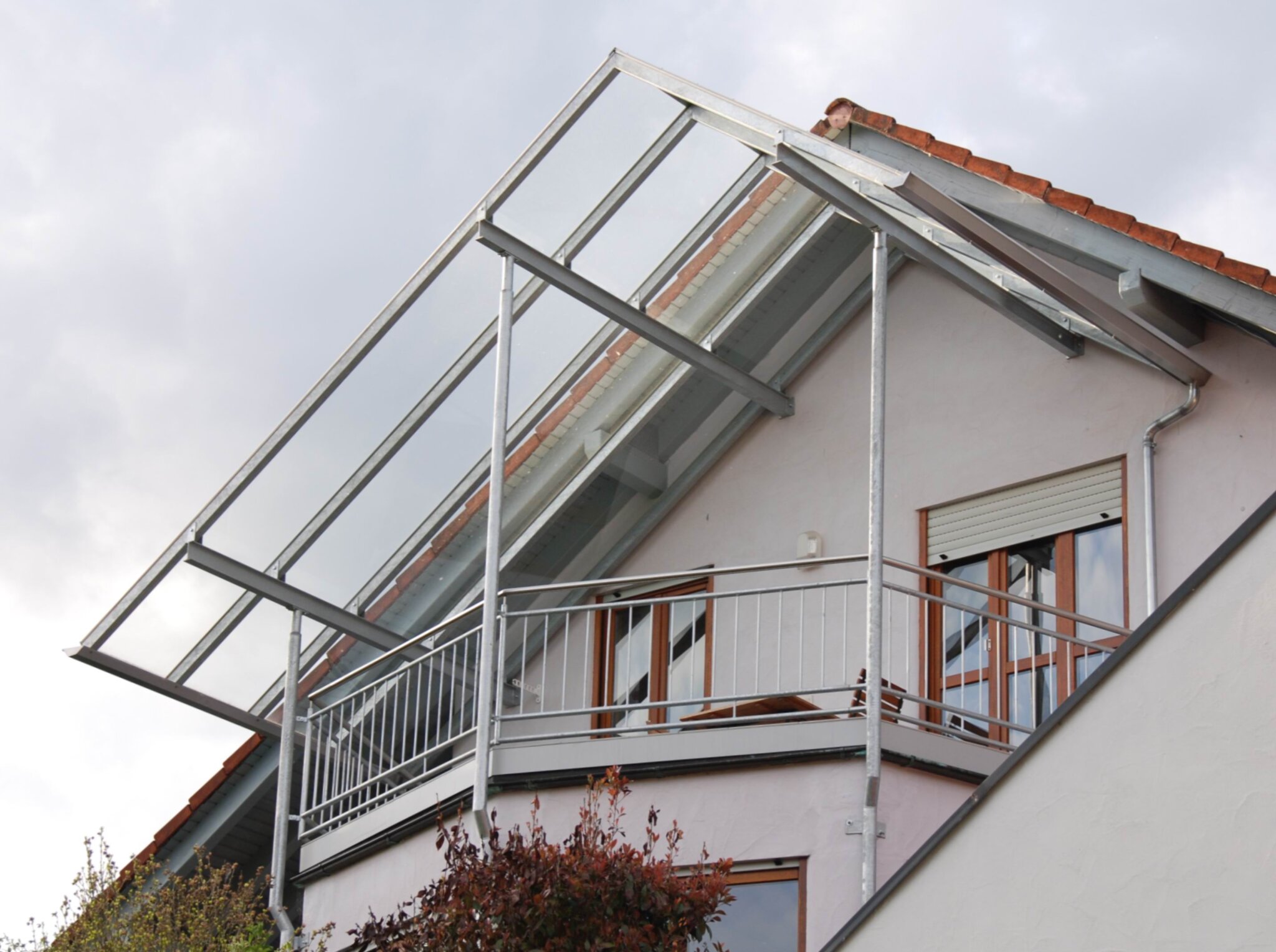 Terrassendach aus eigener Produktion