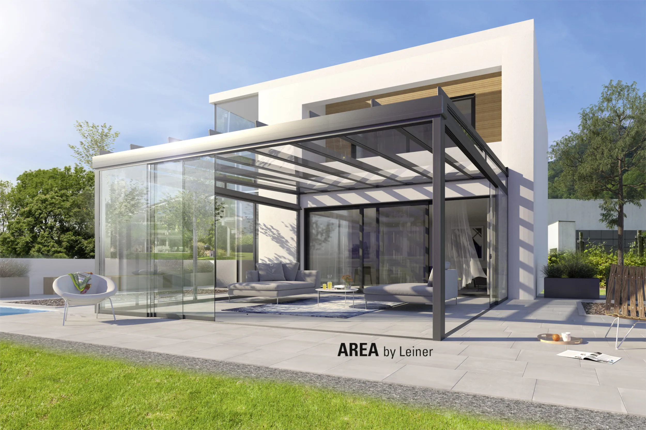 Terrassendach der Firma Leiner Beispiel 3