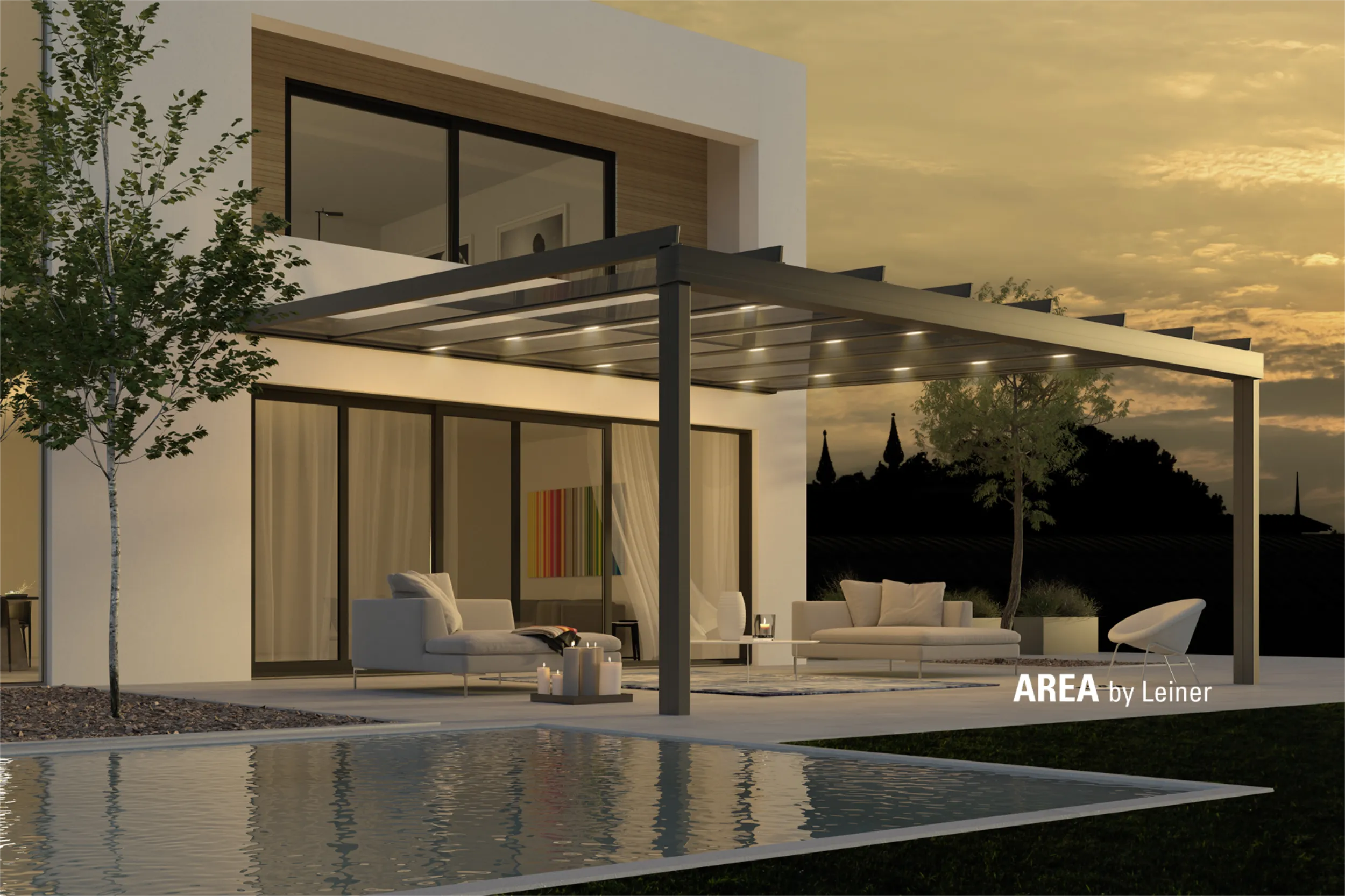 Terrassendach der Firma Leiner Beispiel 9 Terrassendach der Firma Leiner Beispiel 9